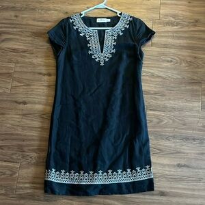 Vineyard Vines black tunic dress